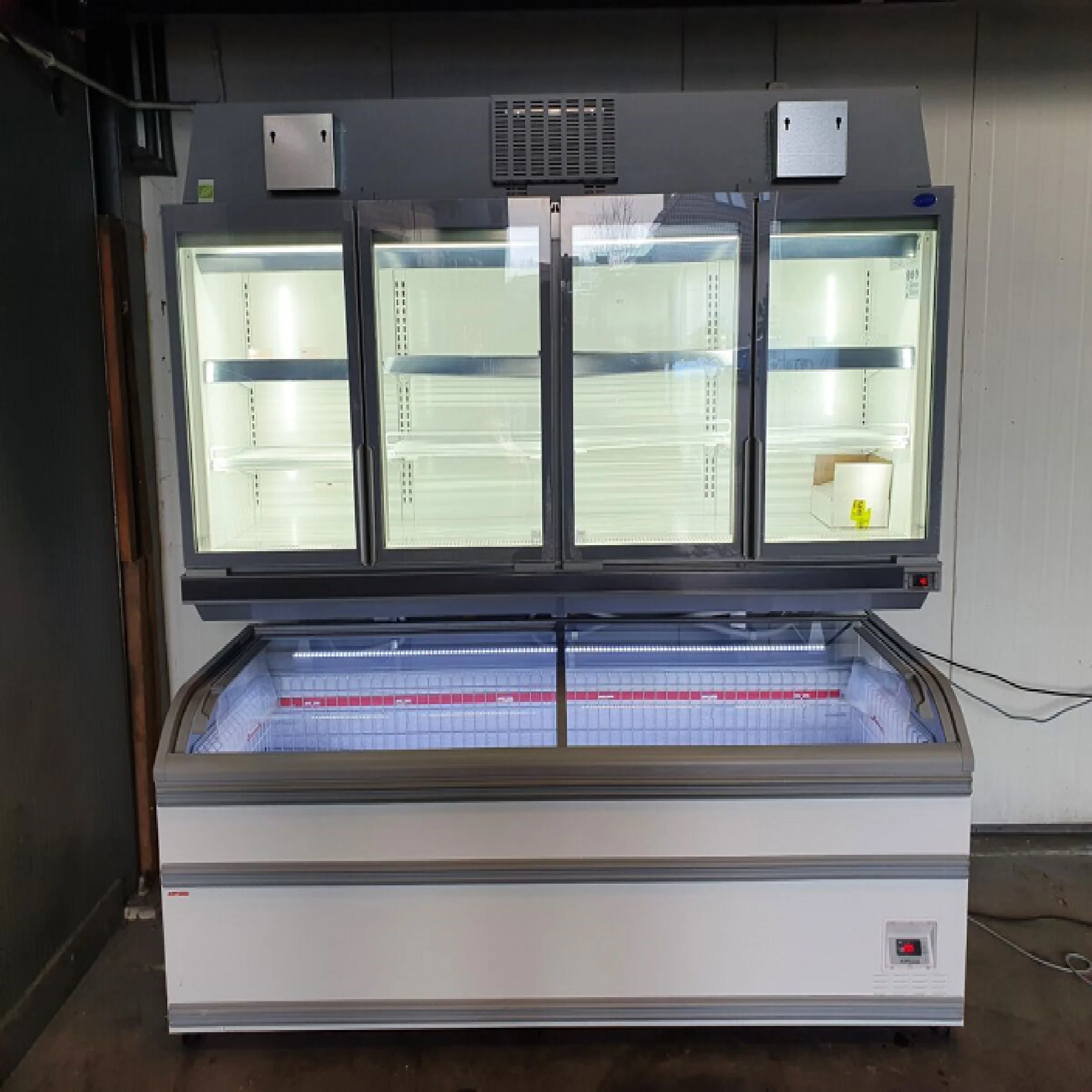 Vertical freezers