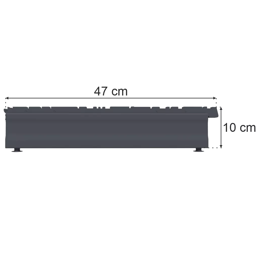 MAGO Shelf foot 47cm