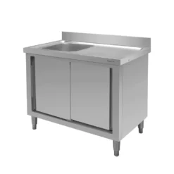 Nerūdijančio plieno kriauklė 100x60x85cm