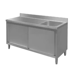 Nerūdijančio plieno kriauklė 160x60x85cm