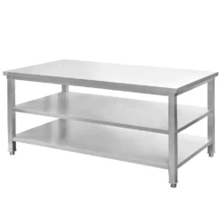 Nerūdijančio plieno stalas 180x60x85cm