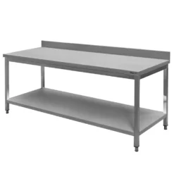 Nerūdijančio plieno stalas  200x70x85cm