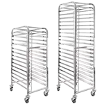 Stainless steel trolley trays