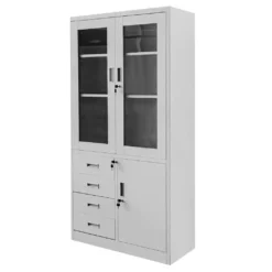 Office filing cabinet with drawers 90cm