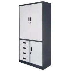 Office filing cabinet with drawers 90cm