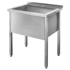 Nerūdijančio plieno kriauklė Mega-M 70x70x85cm