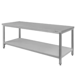 Stainless steel table 200x60x85cm