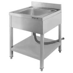 Nerūdijančio plieno kriauklė 60x60x85cm